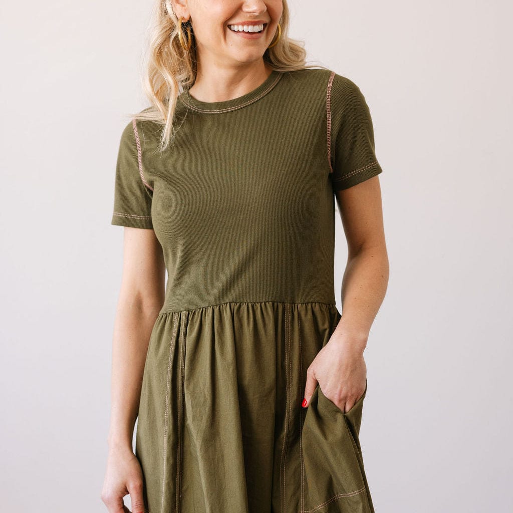 Sunshine Tienda® Olive Noa Dress